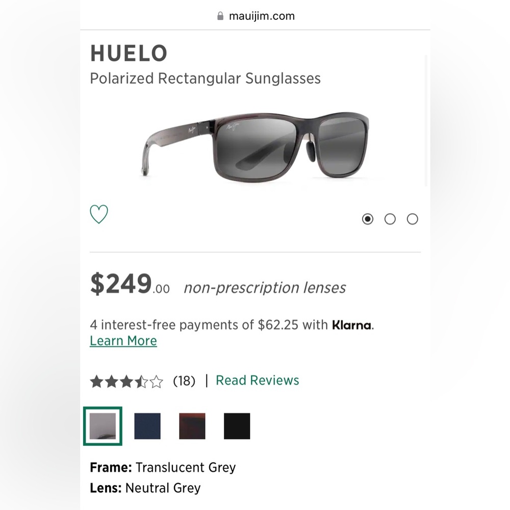 Maui Jim Huelo Sunglasses